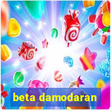 beta damodaran